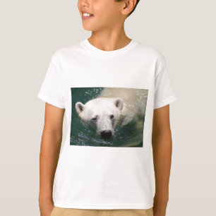Camiseta Um urso polar apenas que refrigera
