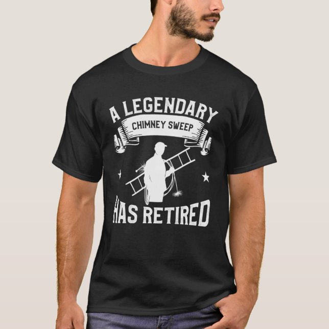 Camiseta Um Varrasco De Chaminé Legendário Tem Sw De Lareir (Frente)