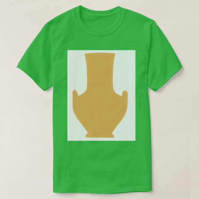 Camiseta Um vaso grego do estilo mais antigo dos espécimes (Frente do Design)