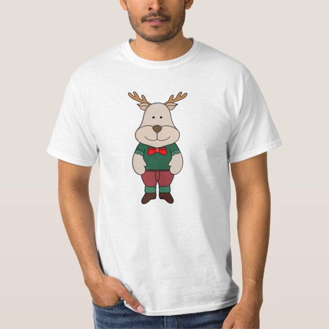 Camiseta Um veado fofo (Frente)