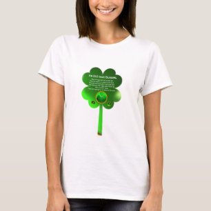 Camiseta Um Velho Irlandês Benchando Shamrock