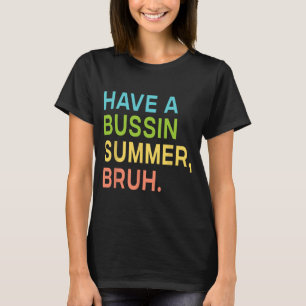 Camiseta Um Verão Incrível, Professor, Estamos Fora Último 