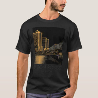 Camiseta Um Viagem de Arte de Baton Rouge