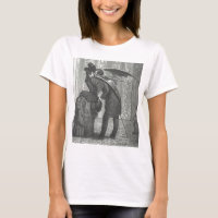 Um Victorian do beijo/vampiro voado gótico