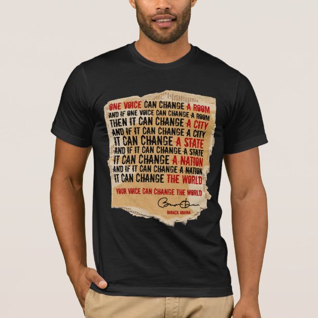 Camiseta UM VOICE-YES NÓS PODEMOS Bothsides-B (Frente)