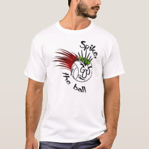 Camiseta Um voleibol nomeado Ponto