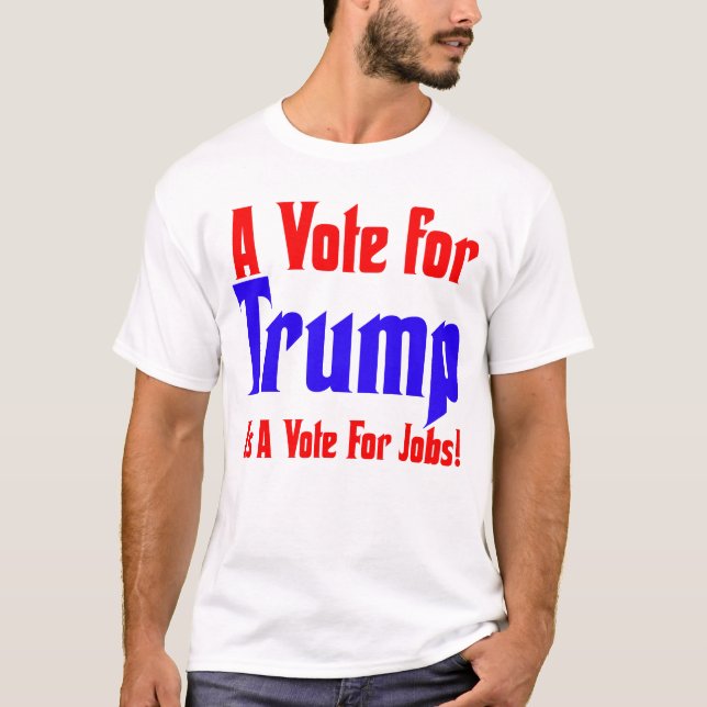 Camiseta Um Voto para Trump.. (Frente)