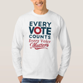 Camiseta Um voto, um futuro