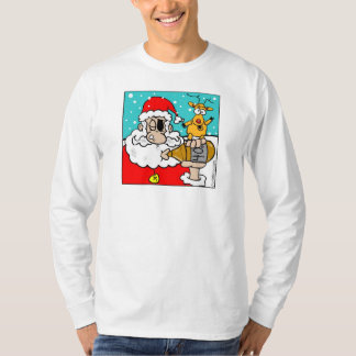 Camiseta Um X-Mas 40oz do papai noel