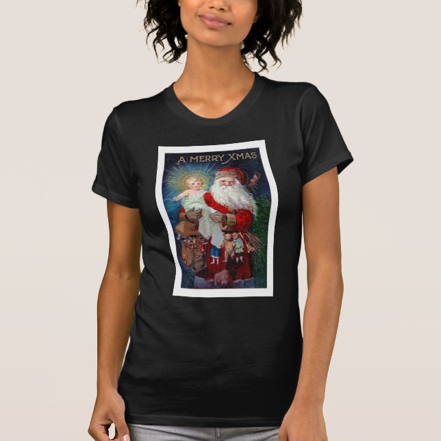 Camiseta Um Xmas da feliz (Frente)
