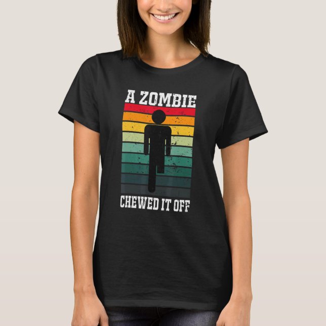 Camiseta Um Zombie O Enganou (Frente)