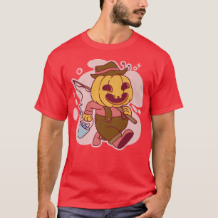 Camiseta Uma Abóbora Na Pesca