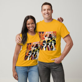 Camiseta Uma Ação de Graças de Flappers
