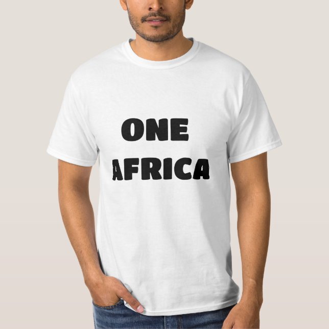 CAMISETA UMA ÁFRICA (Frente)