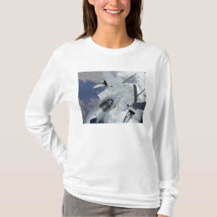 Camiseta Uma águia F-15 se afasta de um KC-135