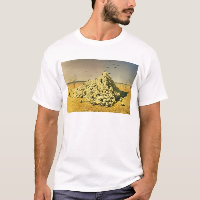 Camiseta Uma alegoria 1871 da guerra, 1871 (Frente)