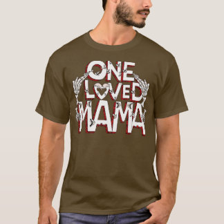 Camiseta uma amada mamãe, presente de 14 de fevereiro para