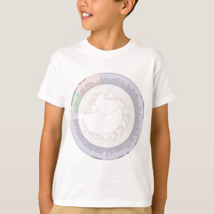 Camiseta Uma árvore filogenética da carta da vida