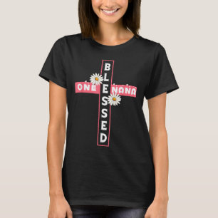 Camiseta Uma Avó Abençoada Nonna Gigi Vovó Nana Mama Je