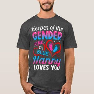 Camiseta Uma Babá Rosa Ou Azul Engraçada Te Ama A Revolução
