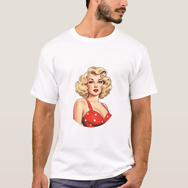 Camiseta Uma Bela Pintura Vintage (Frente)