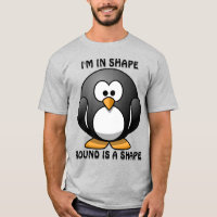 Uma Bela Ronda De Pinguim Engraçado É Uma Piada De