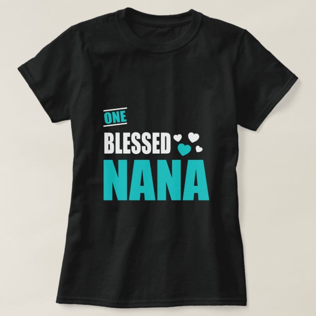 Camiseta Uma bendita avó (Frente do Design)