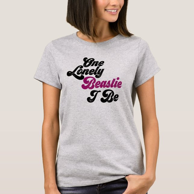 Camiseta Uma Besta Solitária Eu Sou.  (Frente)