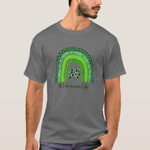 Camiseta Uma Bibliotecária De Dias de São Patrícios De P