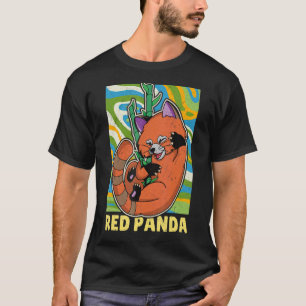 Camiseta Uma bióloga bióloga do pastel asiático panda, de c
