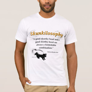 Camiseta Uma boa cabeça desajeitada e um bom coração desfei