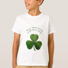 Camiseta Uma boa palavra nunca quebrou um dente