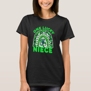 Camiseta Uma Boa Sorte, Boa Sorte, Rainbow Verde Shamrock L