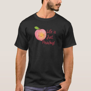 Camiseta Uma Boa Vida Feliz É Apenas Um Presente De Brincad