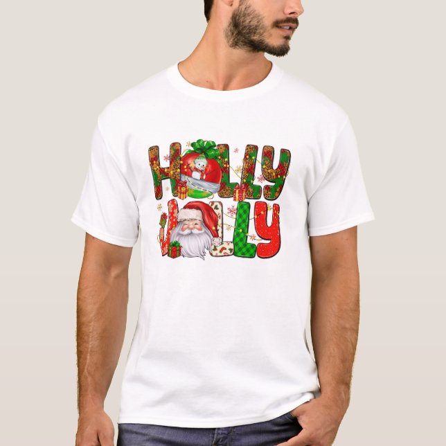 Camiseta Uma Bola De Natal Jolly E Sa (Frente)