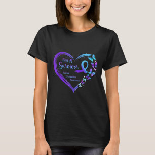 Camiseta Uma Borboleta Sobrevivente Prevenção ao Suicídio C