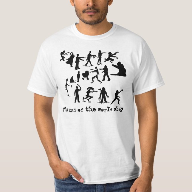 Camiseta Uma breve história do horror (Frente)