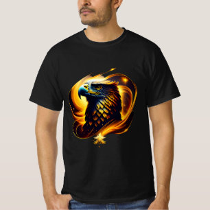Camiseta Uma Cabeça de Águia Dourada