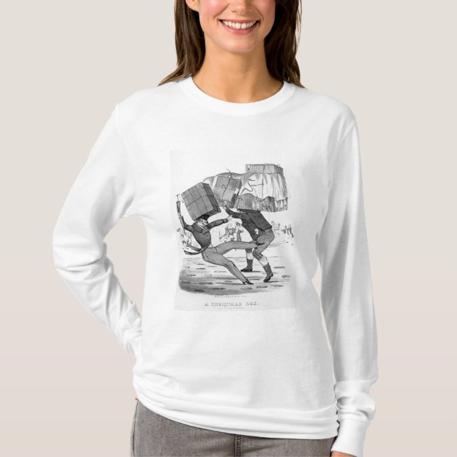 Camiseta Uma caixa de Natal, 1836 (Frente)