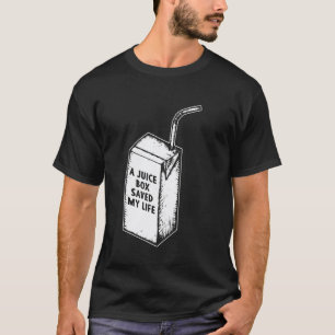 Camiseta Uma Caixa de Suco Salvou Minha Vida Hipoglicemia D