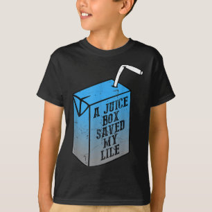 Camiseta Uma Caixa de Suco Salvou Minha Vida T1d Diabetes C