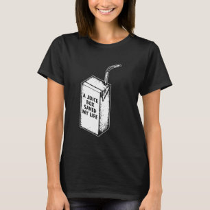 Camiseta Uma Caixa De Sumo Salvou Minha Vida Hipoglicemia T
