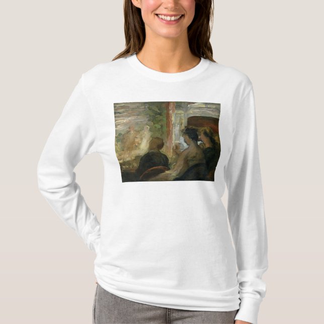 Camiseta Uma caixa no teatro, c.1865-70 (Frente)