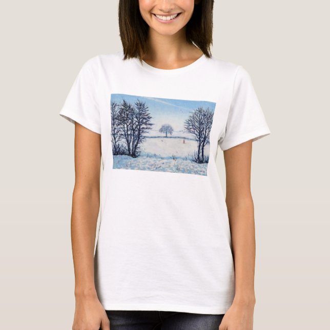 Camiseta Uma caminhada dos invernos (Frente)