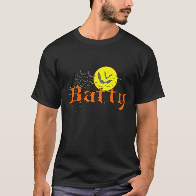 Camiseta Uma Camiseta-T-Wonderland Batty (Frente)