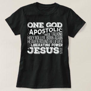 Camiseta Uma canção apostólica do deus