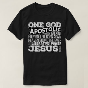 Camiseta Uma canção apostólica do deus