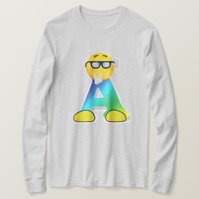 Camiseta Uma carta (Frente do Design)