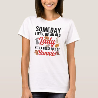Camiseta Uma casa cheia de coelhos