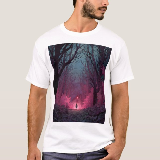 Camiseta Uma Casa na Floresta (Frente)